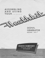 Heathkit SG-7-Signal-generator - Schematics 